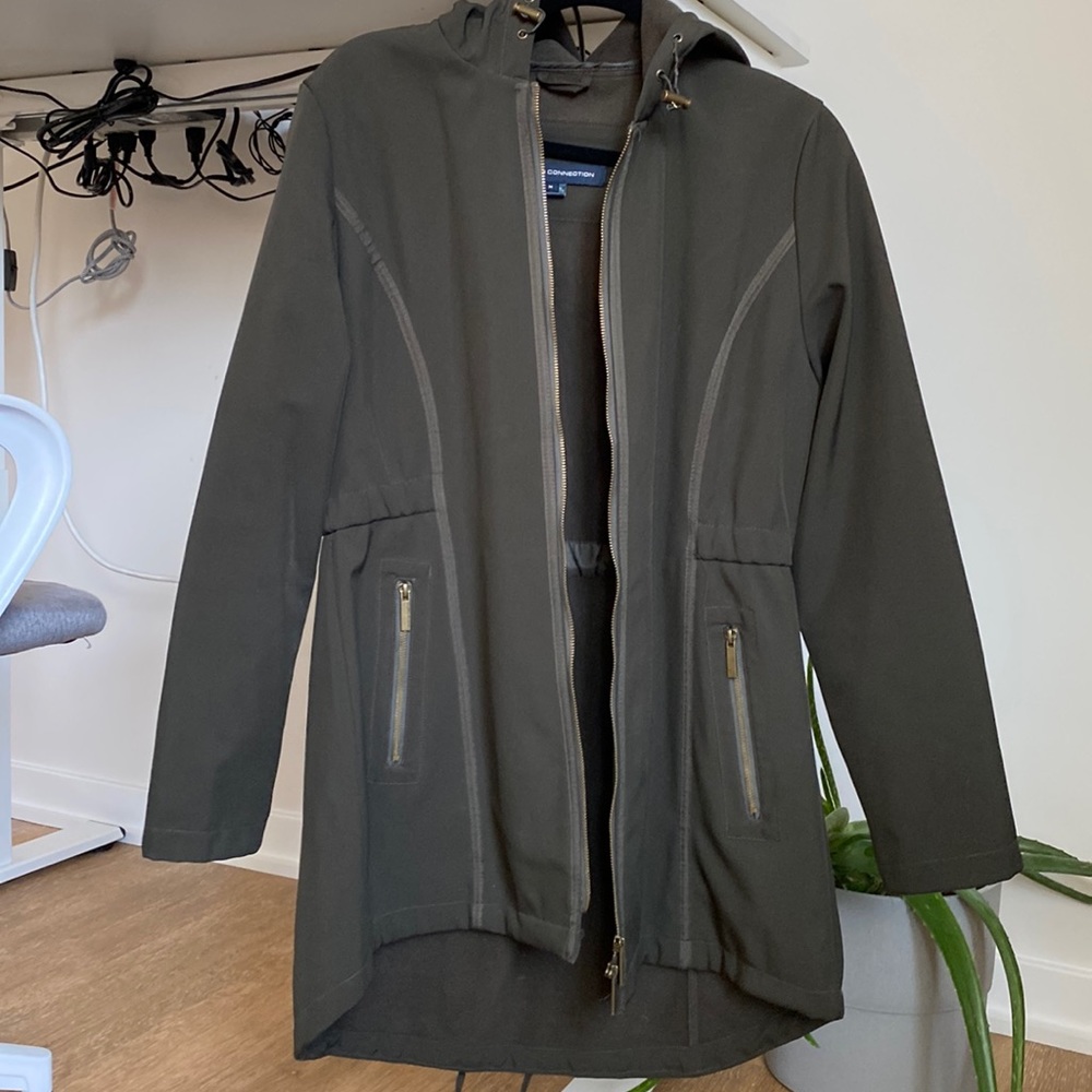 Dark green mid weight size medium jacket